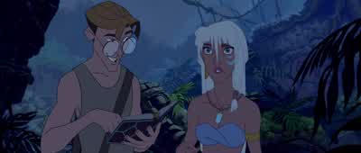 Yeah Yeah that's it How was my accentBoorish provincialand you speak it through your nose - Atlantis: The Lost Empire