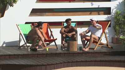 How nice it would be to just
to come here and have
a nice cuddle - Love Island