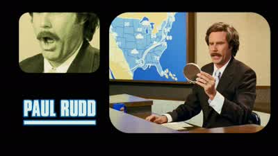 How now brown cow - Anchorman: The Legend of Ron Burgundy