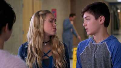 How she ran to meet you
when she got that text? - Andi Mack