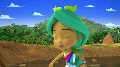 How!? Rosie's the one
with strength power, - Rainbow Rangers