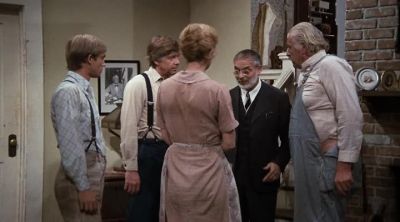 - How is she?
- Full of spit and vinegar. - The Waltons