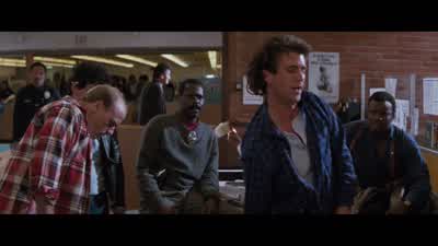 How the hell did you do thatWellI dislocated my shoulder once I can do it whenever I want to nowGoddamn doesn't that hurtYeah it doesBut not as much asWhen I put it back in - Lethal Weapon 2
