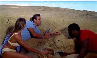 What do you know about animals Did you ever see a mongoose danceA scorpion with sunstroke sting itself to deathOr a praying mantis eat her husband after making loveI hate to admit it but I haven't Well I have - Dr  No