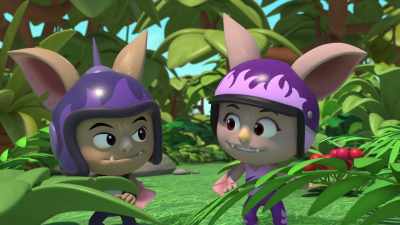How will Rocco and Chomps
help us get the treasure? - Top Wing