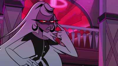 -How?
-You have a giant X over your eye - Hazbin Hotel