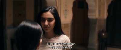 - How was your journey?
- Fine, but very expensive. - What Will People Say