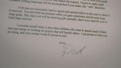 Howard When he wrote the letter to us - Becoming Warren Buffett