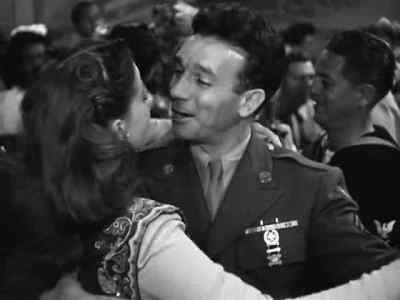 How'd you do in your test with Humphrey Bogart beautiful - Hollywood Canteen