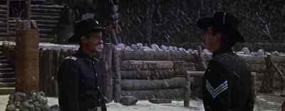 - How'd I do, Captain?
- Fine, soldier, just fine. - The Last Frontier