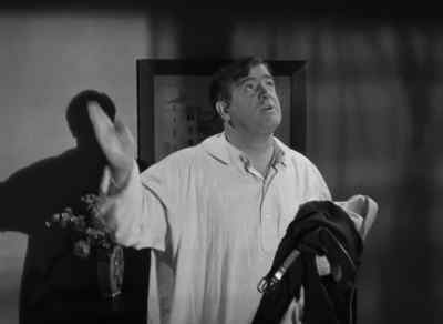 How'd I ever make it up there? - Abbott and Costello Meet the Killer, Boris Karloff