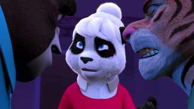 How'd you make it do those
things with the force field? - Panda vs. Aliens