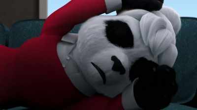- How'd you sleep?
- Oh, just fine. - Panda vs. Aliens