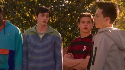 - How'd he take you out?
- Shut up. Don't talk to me. - Cobra Kai