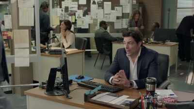 How'd the interrogation go?
- It was good. - Crossword Mysteries: Proposing Murder