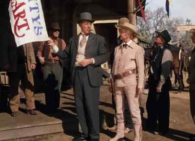 Howdy, fellows. Morning, Billy. - Calamity Jane