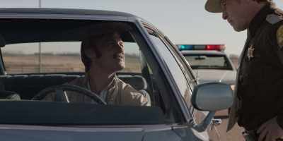 - Howdy, officer.
What seems to be the problem? - Under the Banner of Heaven