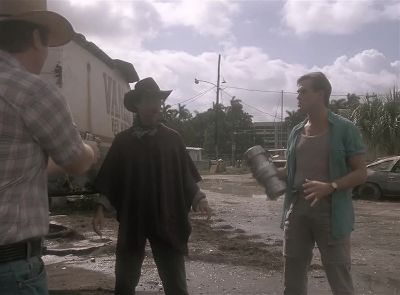 Howdy, pardners. You're busted! - Miami Vice