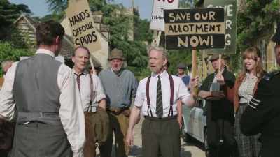  However, your allotments
 are now a crime scene - Sister Boniface Mysteries