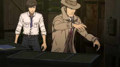 However I do smell something fishy. - LUPIN THE 3rd vs. CAT'S EYE