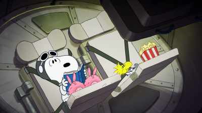 However, I would advise you
not to get too comfortable. - Snoopy in Space