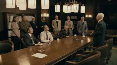 However... MacArthur has nominated
Justice Cramer to act in my place. - Tokyo Trial