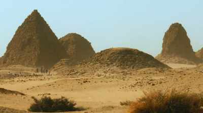 However, progress is being
slowed by seasonal sandstorms. - Lost Kingdom of the Black Pharaohs
