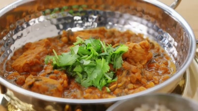 However, the dhansak curry - - Young Masterchef