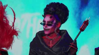 However, when the
dress came off, - The Boulet Brothers' Dragula: Titans