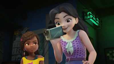 However it turns out, it'll be
amazing footage for my doc. - LEGO Friends: Girls on a Mission
