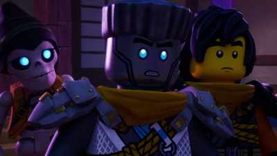 However, it would be wise
to discover who is outside - LEGO Ninjago: Dragons Rising