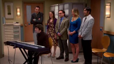 Howie, that was amazing!
Look, I'm shaking. - The Big Bang Theory