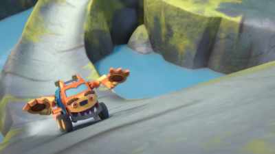 -[howls]
-[thunder crashes] - Mighty Monsterwheelies
