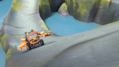 -[howls]
-[thunder crashes] - Mighty Monsterwheelies