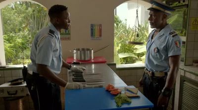 How're you getting on
down here? - Death in Paradise
