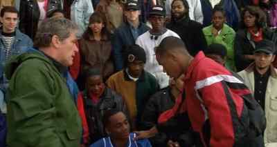 - How's your ankle?
- It'll be all right. - Above the Rim