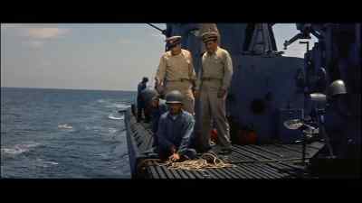 - How's it coming?
- This is the last one here, sir. - Up Periscope