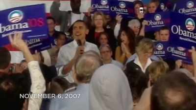 -How's it going, Cedar Rapids?
-(CROWD CONTINUE CHEERING) - Obama: In Pursuit of a More Perfect Union