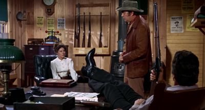 Did he seem to feel any sorrow over the fact that we might all be killed - Support Your Local Sheriff!