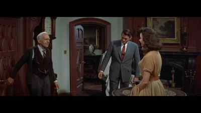 - How's your knee?
- All right, thank you. - The Man in the Gray Flannel Suit