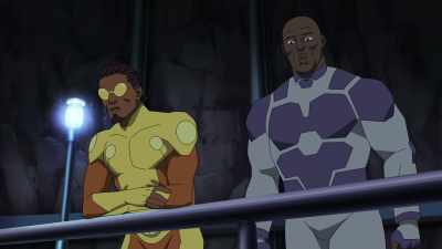 - How's Rae?
- Still in the ICU. - Invincible