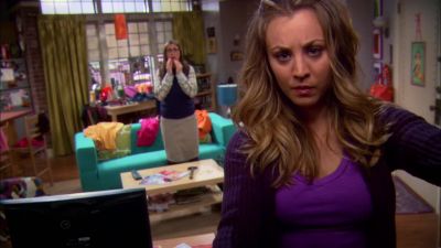 - How's that?
- Little higher on the right. - The Big Bang Theory