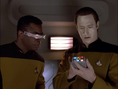 - How's that?
- One moment. - Star Trek: The Next Generation