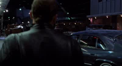 Hey EmilHow's the gray bar hotelNot bad They let me keep the shirtNobody popped my cherryEmil how you doing man Good to see youJoe Hey Hey HeyFirst they let me out of jail for freethen what do I find in the prison parking lotbut a brand new 6000 suxStill - RoboCop