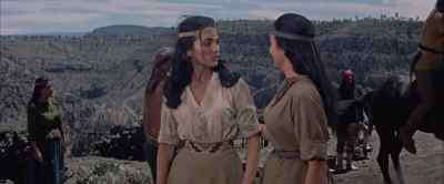 - Huera will show you where we sleep.
- This way. - Geronimo