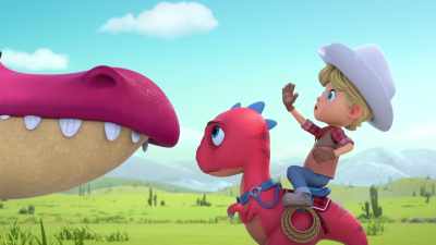 [huffing] - Dino Ranch