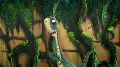 Huge teeth, sharp claws, giant feet... - Gigantosaurus