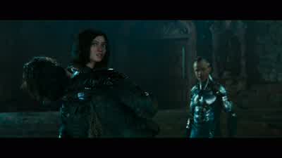 Deliver the criminal Hugo, Bounty 9107. - Alita: Battle Angel