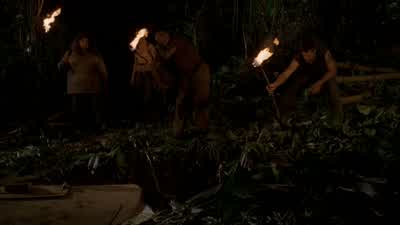 Hugo, take these extra sticks back a couple hundred yards. - Lost