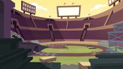 Huh. According to the plans,
we're still right on track. - Bugs Bunny Builders